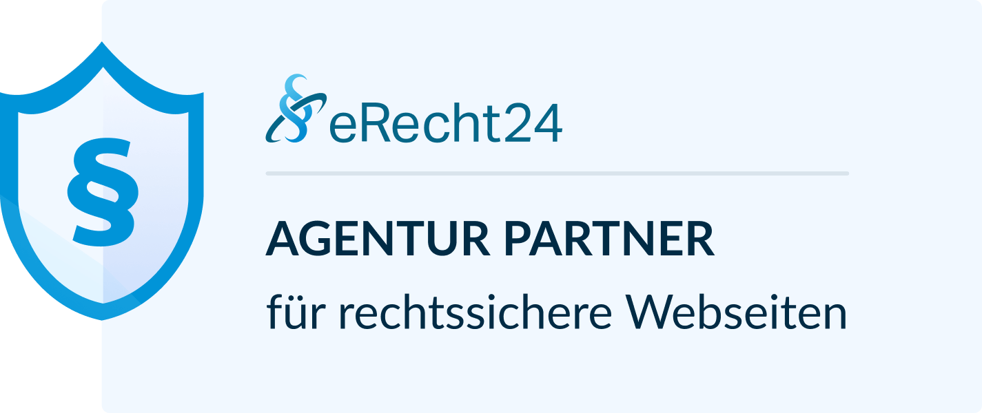 eRecht24-Siegel Agenturpartner